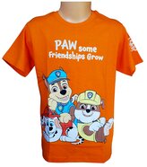 Chlapecké tričko TLAPKOVÁ PATROLA frienships grow krátký rukáv oranžové, velikost: 98