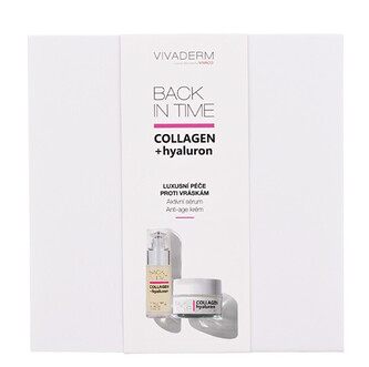 Vivaco Dárkové balení Collagen + hyaluron Back in time