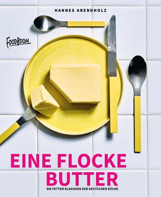 Eine Flocke Butter