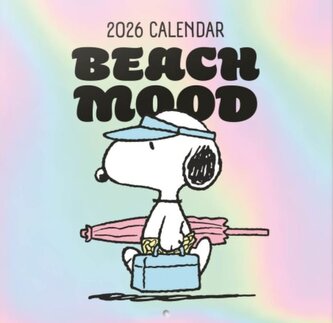 Oficiální nástěnný kalendář 2026 s plakátem Snoopy (SQ 30 x 30|60 cm)