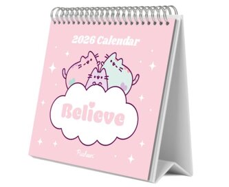 Oficiální stolní kalendář 2026: Pusheen (20 x 17 cm)