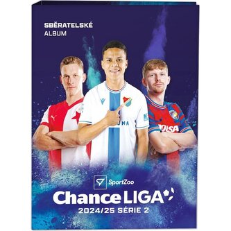 Album na karty Chance liga 2024-2025 2. série - deskové album