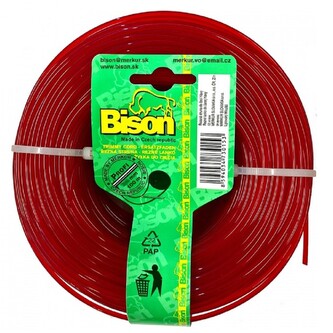 Struna BISON d 2,0/100 m čer. Profi kruh