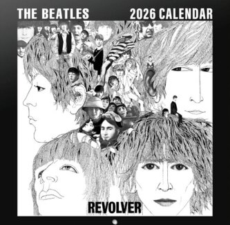 Oficiální nástěnný kalendář 2026: The Beatles (30 x 30|60 cm)