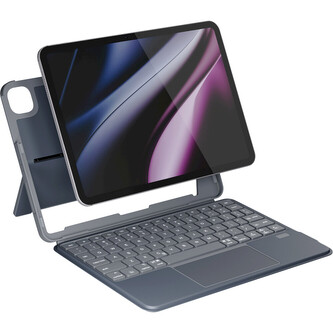 Epico UltraBoard podsvícená klávesnice s pouzdrem pro Apple iPad 10,9"/11" CZ šedá