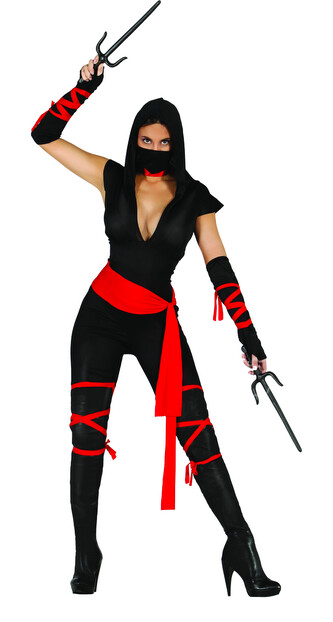 Ninja dámský kostým 36 – 38 (S)