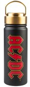 Nerezová termo outdoor láhev na pití AC/DC: Logo (objem 550 ml)