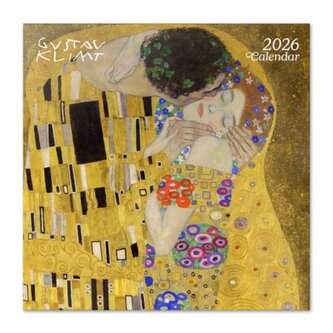 Oficiální nástěnný kalendář 2026: Gustav Klimt (SQ 30 x 30|60 cm)