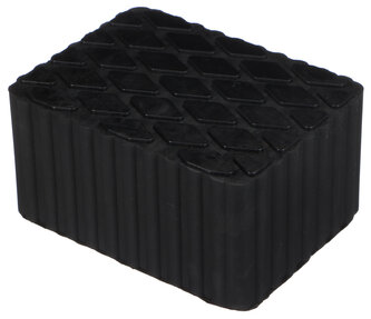 Gumová podložka pro zvedák automobilů JACK PAD 14, 160x120x80 mm SIXTOL