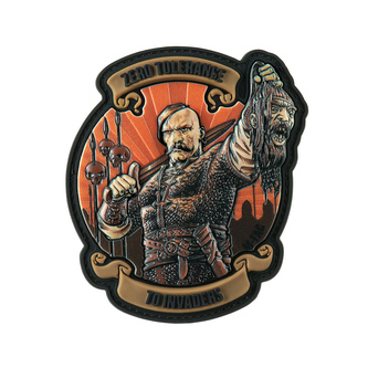 Nášivka M-Tac Zero Tolerance - hnědá-barevná