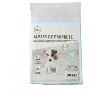 DOCHTMANN Absorpční podložka pro psa 6ks, 55x66cm