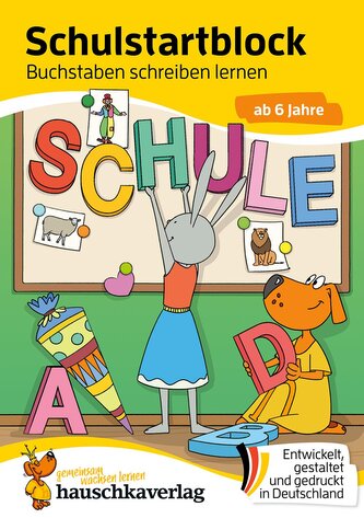 Schulstart-Block ab 6 Jahre - Buchstaben schreiben lernen
