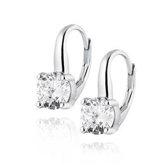 NB-3567 Stříbrné náušnice se zirkony