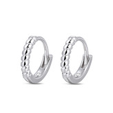 NB-3822 Stříbrné náušnice kruhy