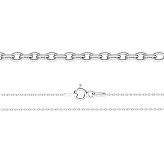 NB-7030-40 Dětský stříbrný řetízek ANKER, tl. 1mm