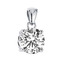 NB-4202-C Stříbrný přívěšek s čirým zirkonem