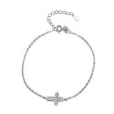 NB-1077 Dámský stříbrný náramek křížek