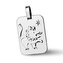 ZB511430-08 Stříbrný přívěsek znamení LEV - znamení zvěrokruhu