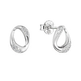 EG9030 Stříbrné náušnice ovály