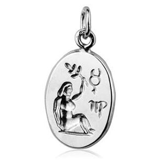 CS3002-9 Stříbrný přívěšek znamení PANNA - znamení zvěrokruhu