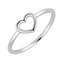 EG5117-56 Stříbrný prsten srdíčko - srdce