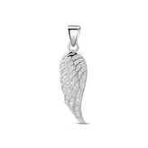 NB-4365 Stříbrný přívěšek andělské křídlo