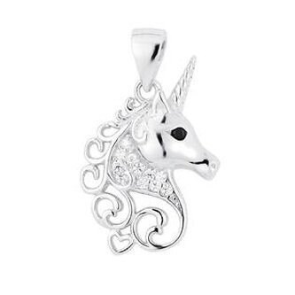 NB-4198 Stříbrný přívěšek jednorožec - zvířátka