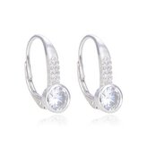 NB-3474 Stříbrné náušnice na klapku