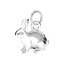 NB-4154 Stříbrný přívěšek králíček - zvířátka
