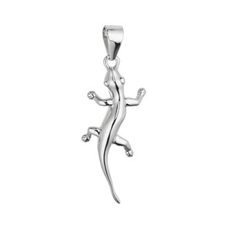 EG1347 Stříbrný přívěsek ještěrka - zvířátka