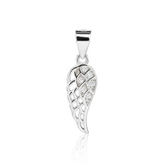 NB-4624 Stříbrný přívěsek andělské křídlo