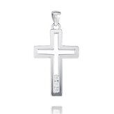 NB-4217 Stříbrný přívěšek křížek