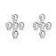 EG2140 Stříbrné náušnice s lebkami