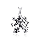NB-4395 Stříbrný přívěšek Český lev - zvířátka