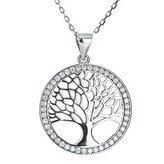 NB-2110 Stříbrný náhrdelník strom života