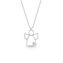 NBS-006 Stříbrný diamantový náhrdelník andělíček - andílci