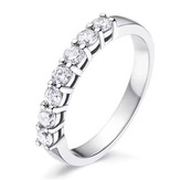 MN512-49 Stříbrný zásnubní prsten MOISSANIT