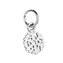 AL4098 Stříbrný přívěšek sněhová vločka - dětské
