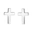 NB-3406 Stříbrné náušnice křížky