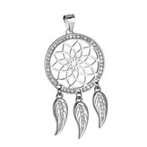 NB-4058 Stříbrný přívěšek - lapač snů