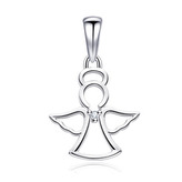 NB-4347 Stříbrný přívěšek andělíček - andílci