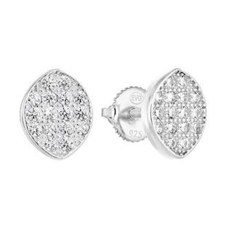 EG2763 Stříbrné náušnice se zirkony