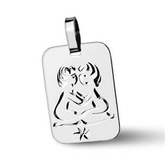 ZB511430-06 Stříbrný přívěšek znamení BLÍŽENCI - znamení zvěrokruhu