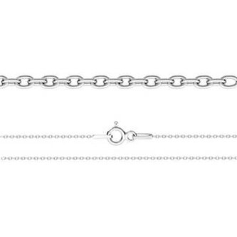 NB-7030-45 Stříbrný řetízek ANKER, tl.1mm