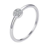 NB-5549-56 Minimalistický stříbrný prsten