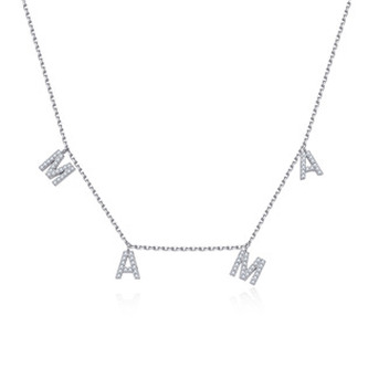 NB-2412 Střibrný náhrdelník pro maminku - rodina