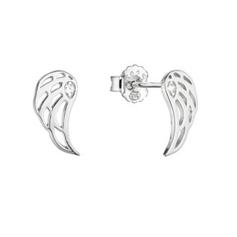 EG9017 Stříbrné náušnice křídla