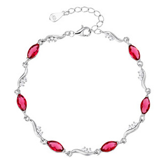 NB-1291 Dámský stříbrný náramek se zirkony