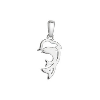 EG1199 Stříbrný přívěsek delfín - zvířátka