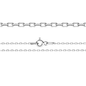 NB-7022-55 Stříbrný řetízek očkový ANKER